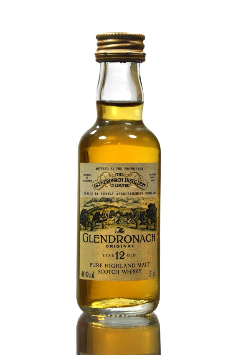 Glendronach 12 Year Old Miniature