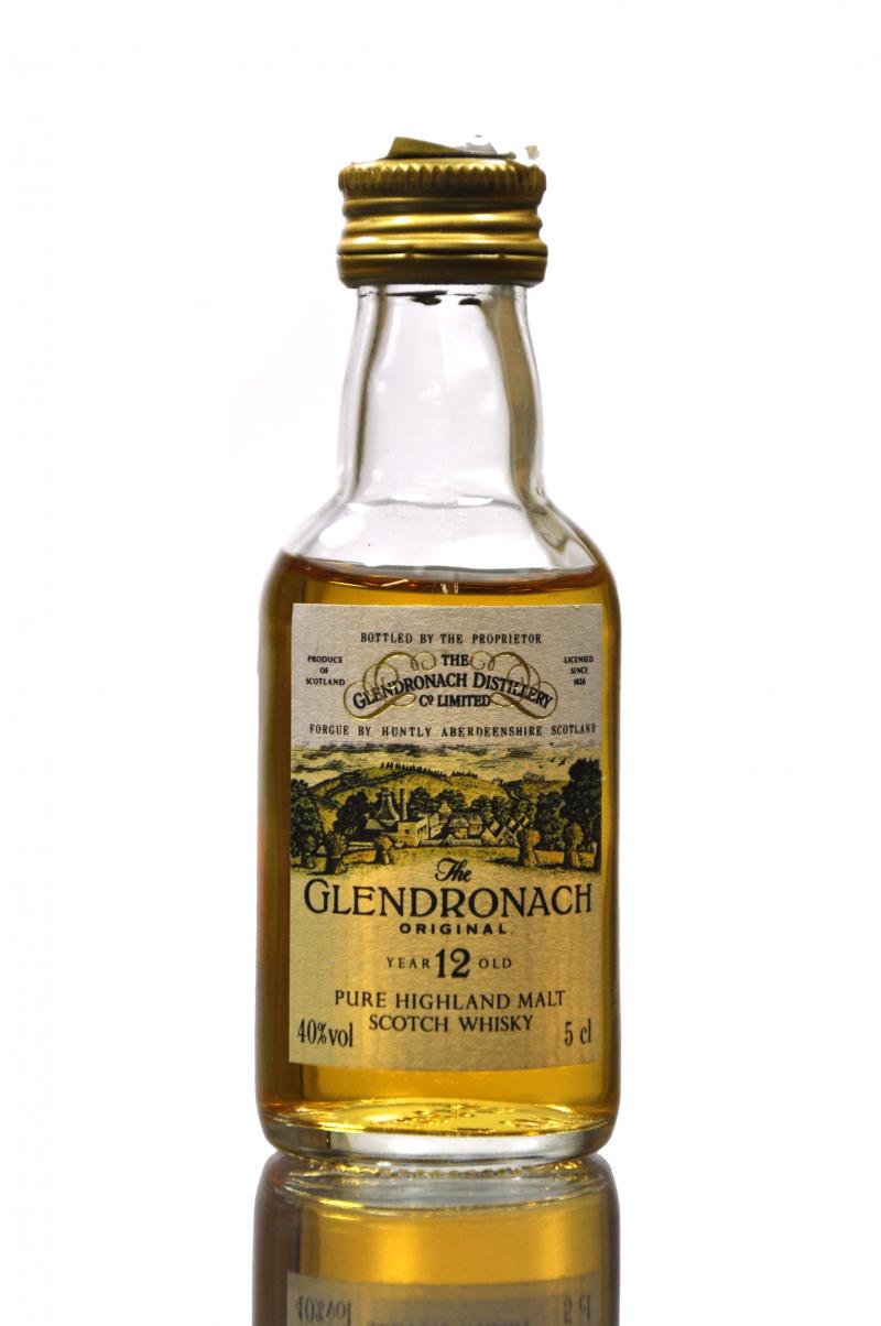 Glendronach 12 Year Old Miniature