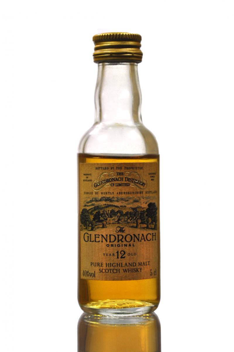 Glendronach 12 Year Old Miniature