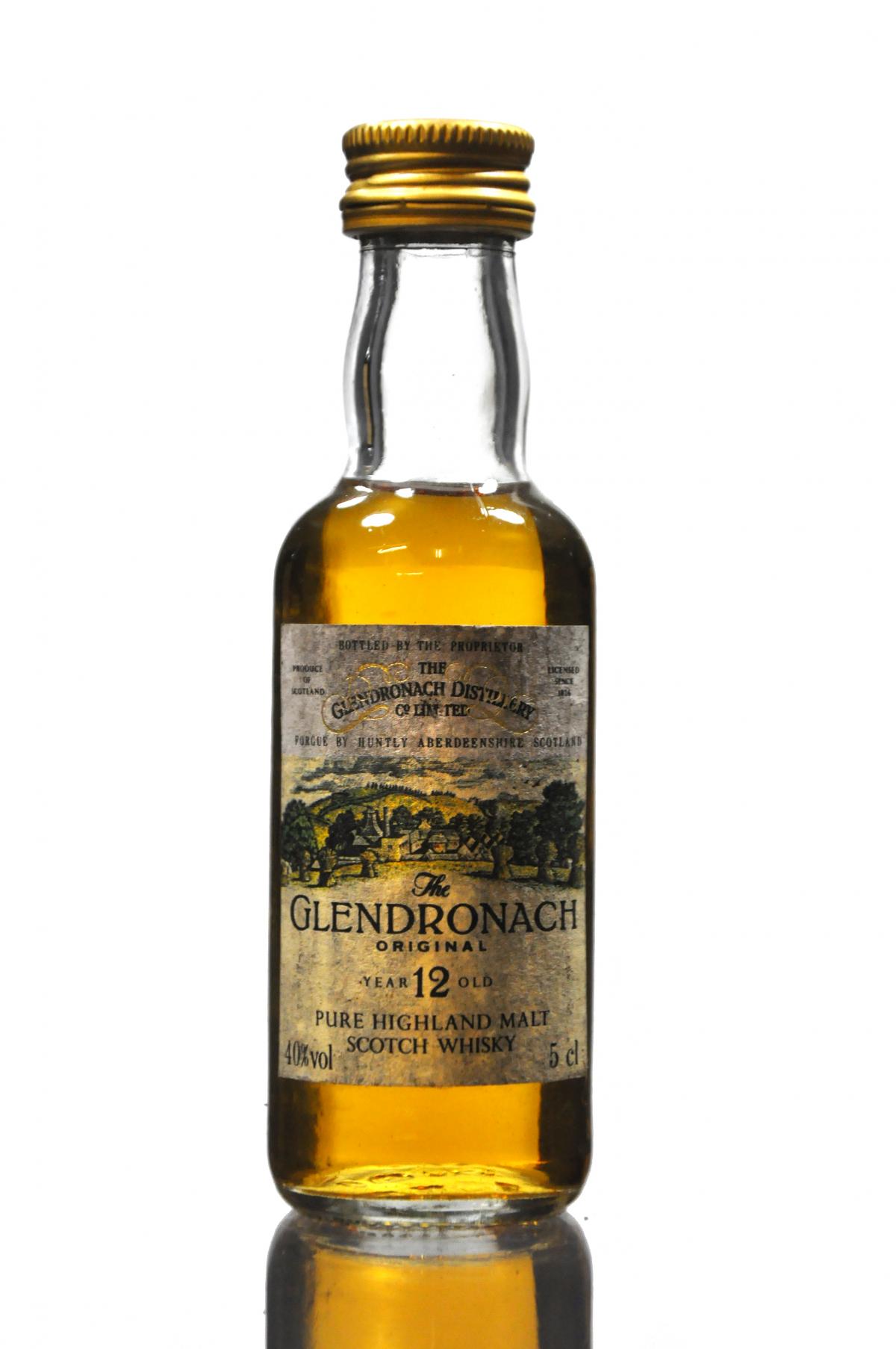 Glendronach 12 Year Old Miniature