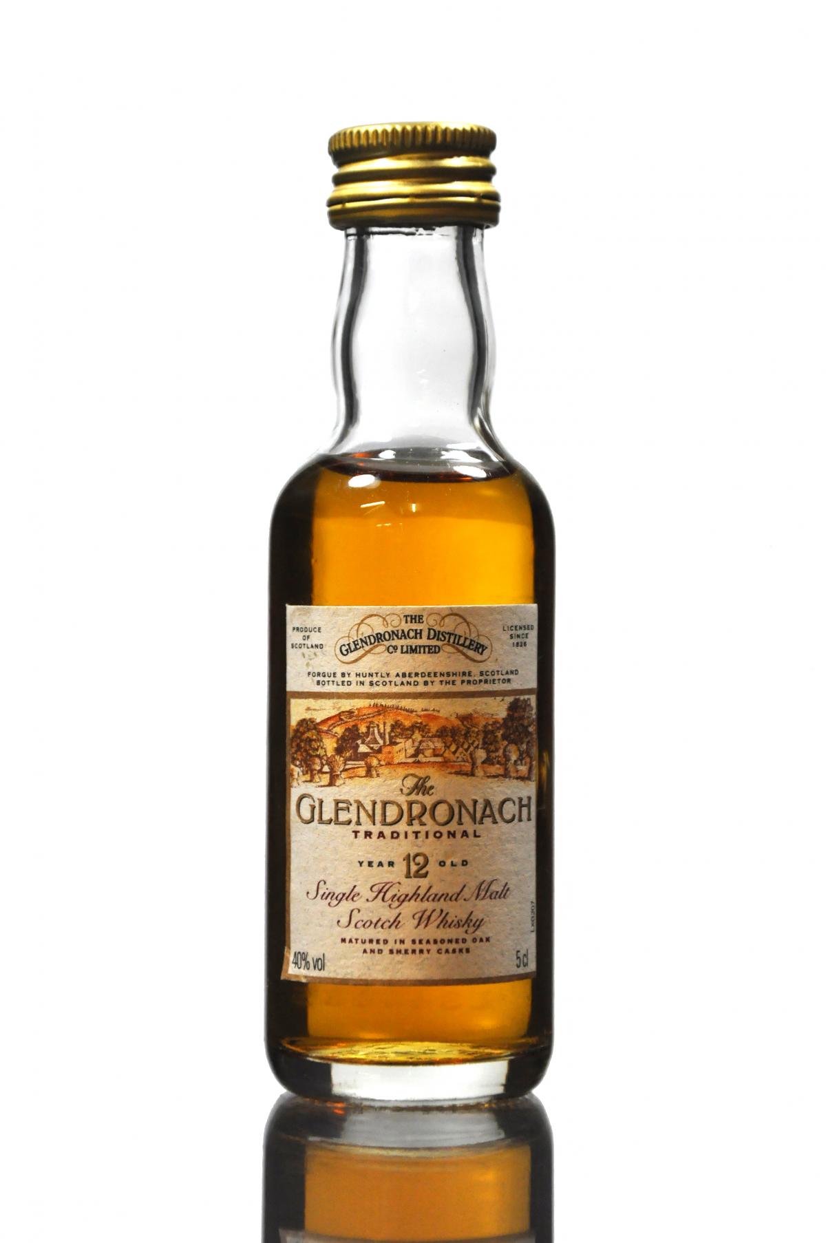 Glendronach 12 Year Old Miniature