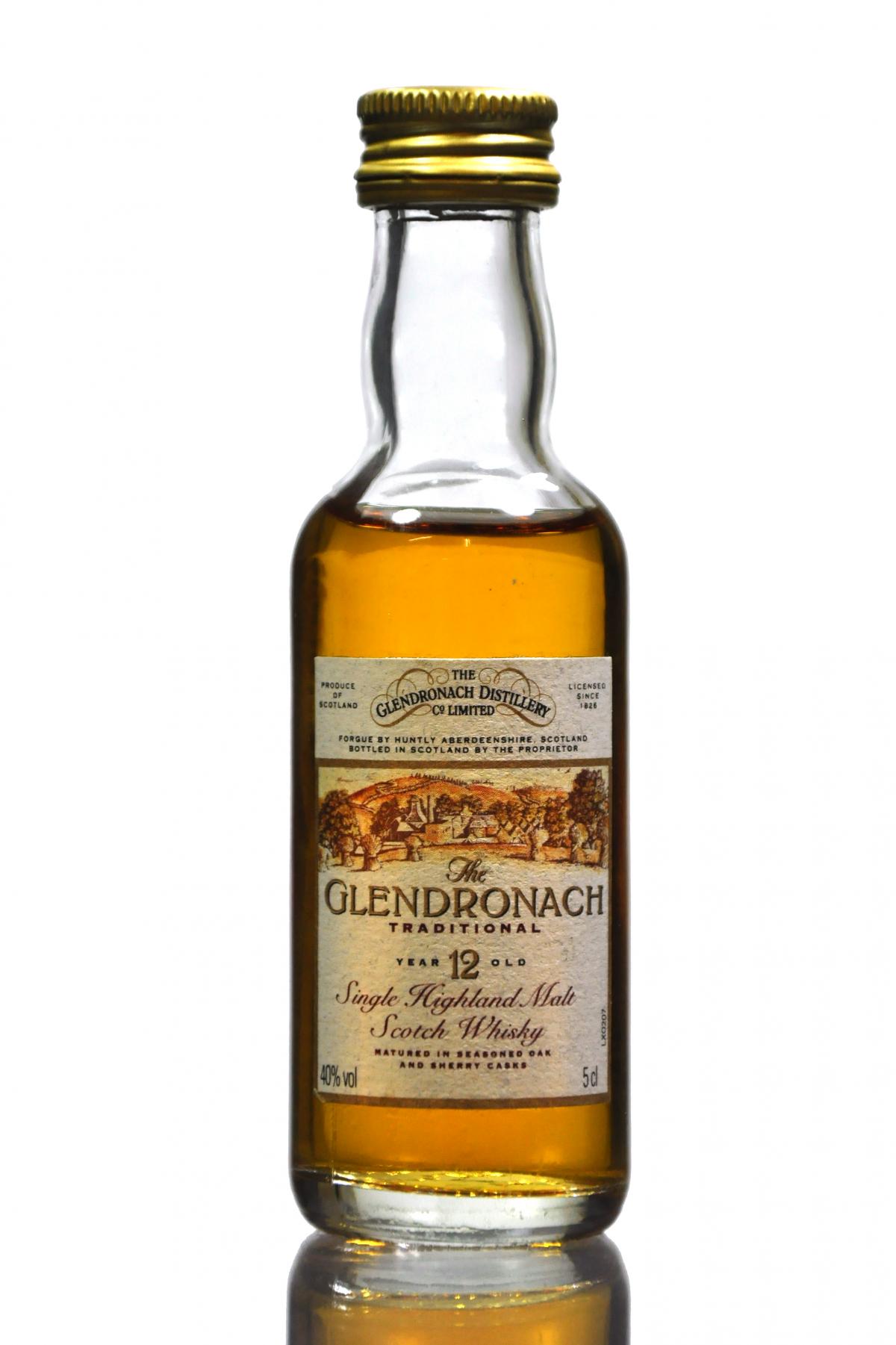 Glendronach 12 Year Old Miniature