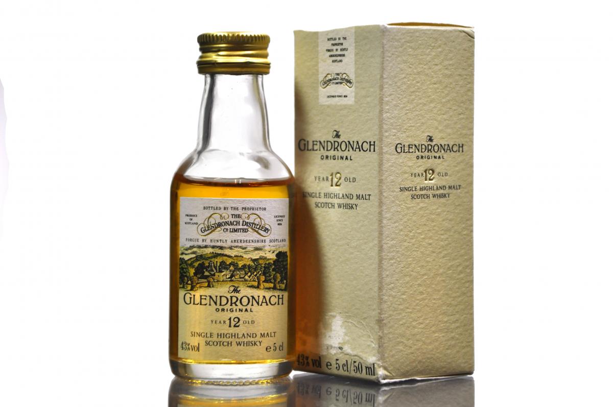 Glendronach 12 Year Old Miniature