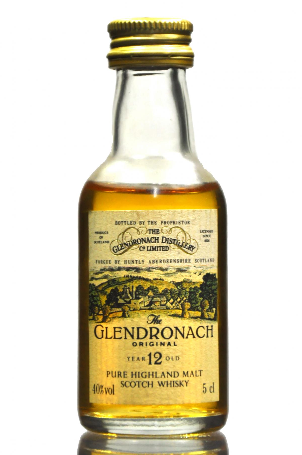 Glendronach 12 Year Old Miniature