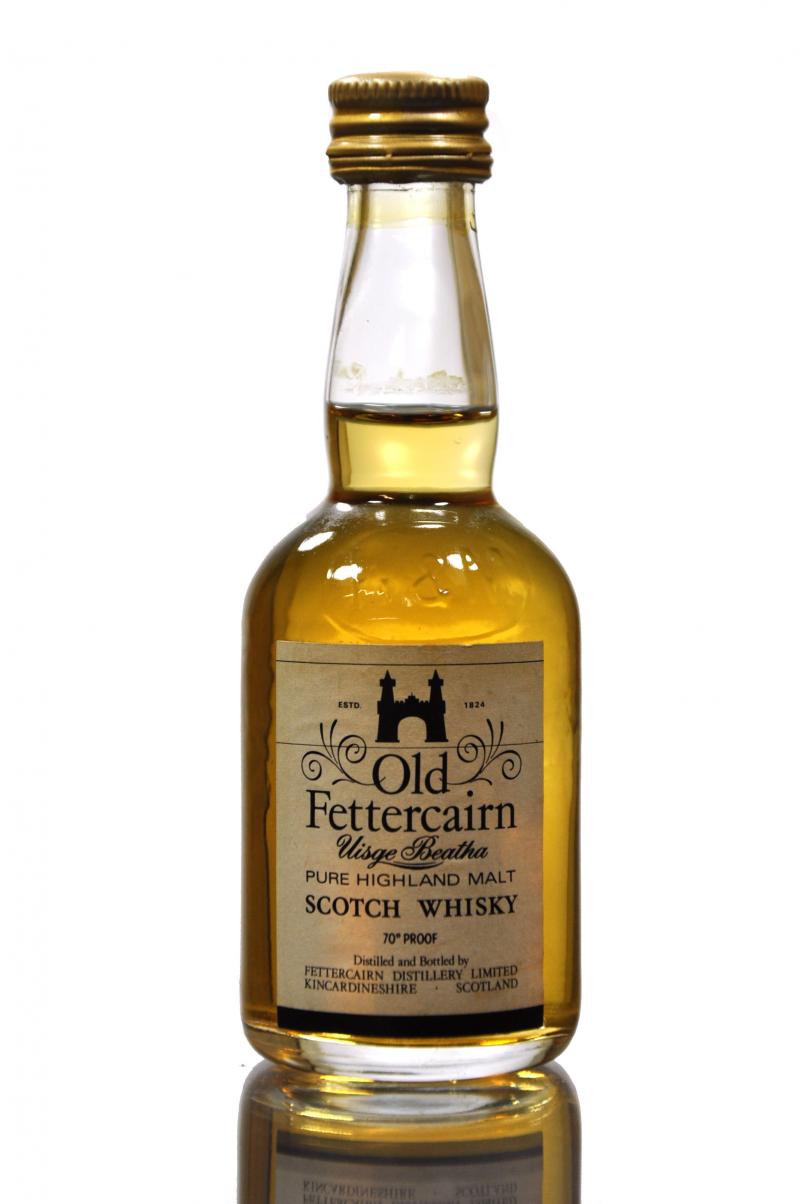 Old Fettercairn 70 Proof Miniature