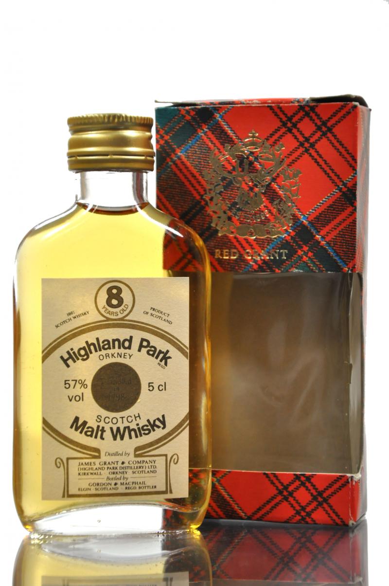 Highland Park 8 Year Old - Gordon & MacPhail - 100 Proof - Miniature