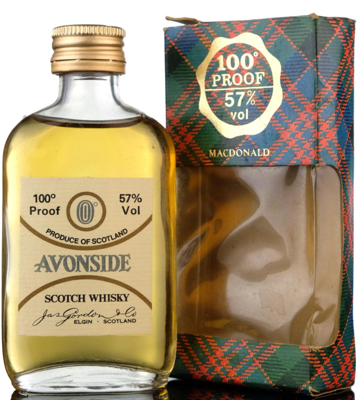 Avonside 100 Proof Miniature