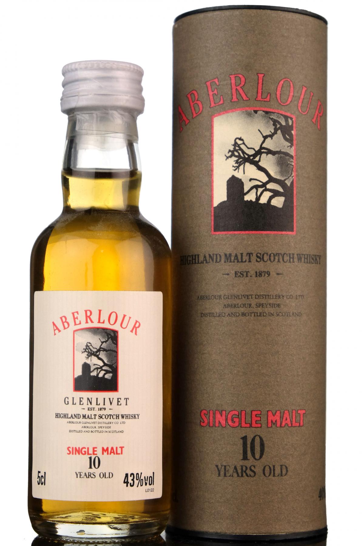 Aberlour 10 Year Old Miniature - Circa 1990