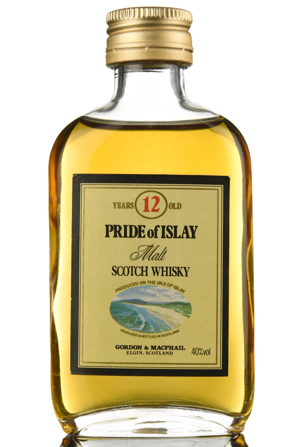 Pride Of Islay 12 Year Old - Gordon & MacPhail Miniature