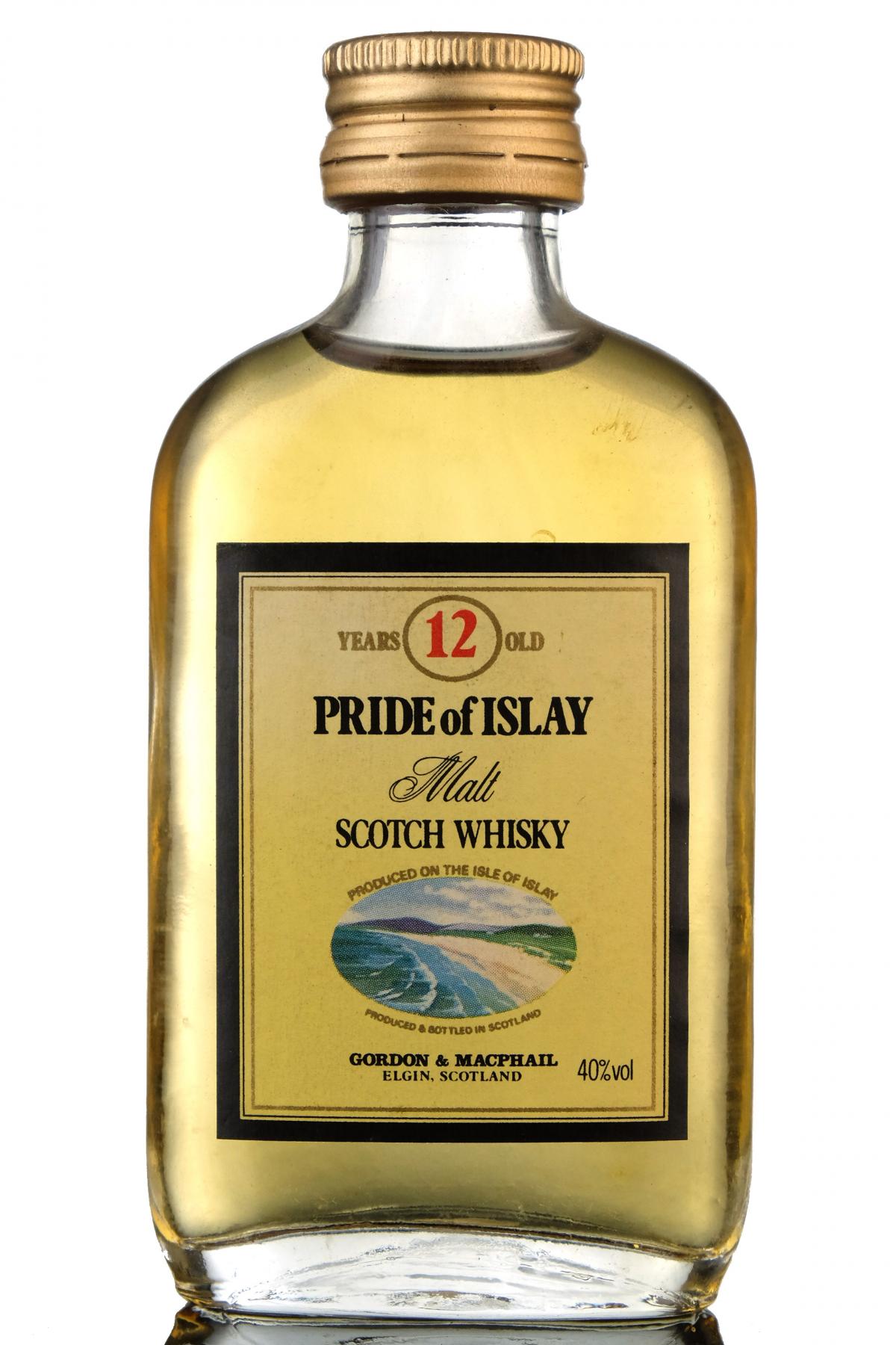 Pride Of Islay 12 Year Old - Gordon & MacPhail Miniature