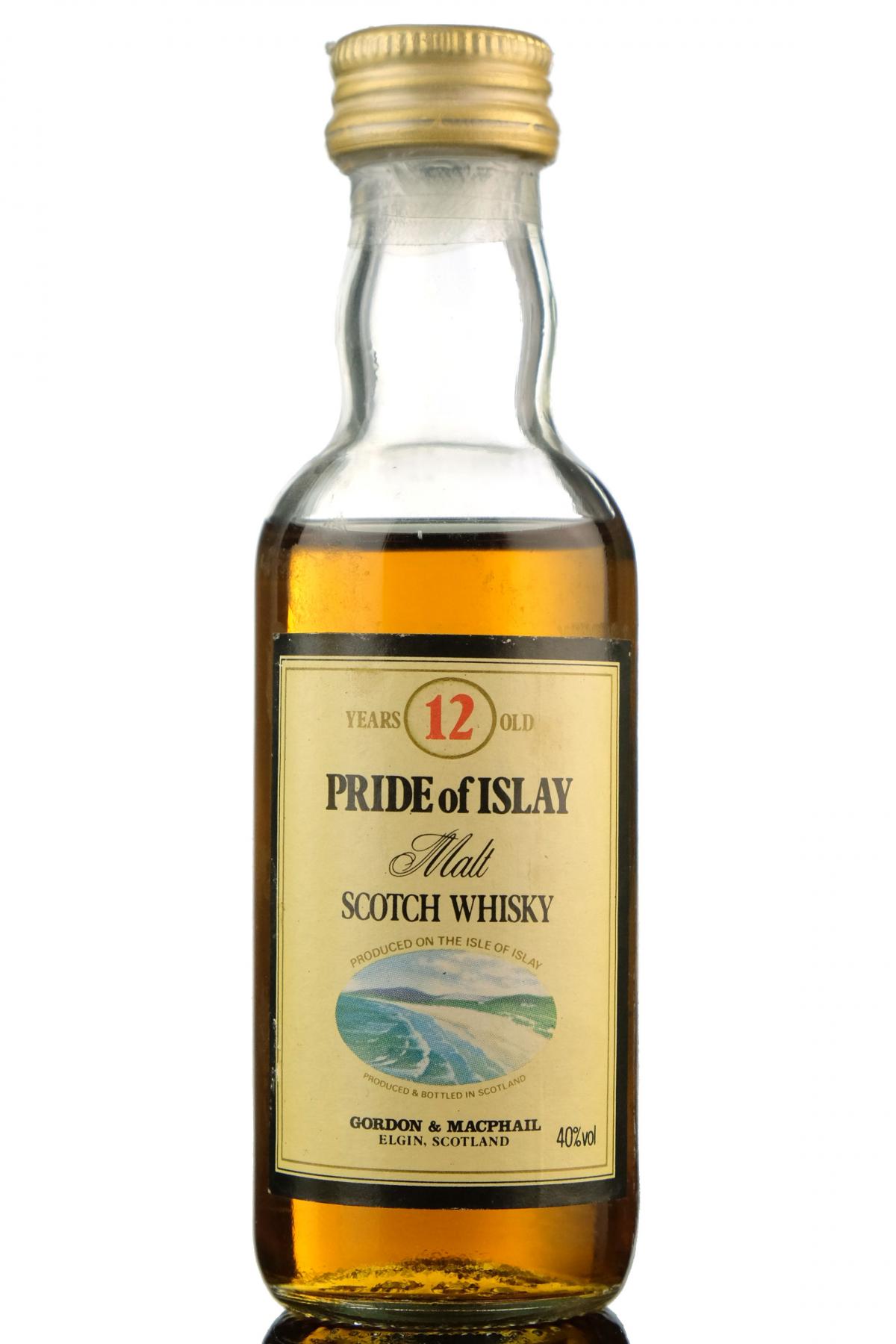 Pride Of Islay 12 Year Old - Gordon & MacPhail Miniature