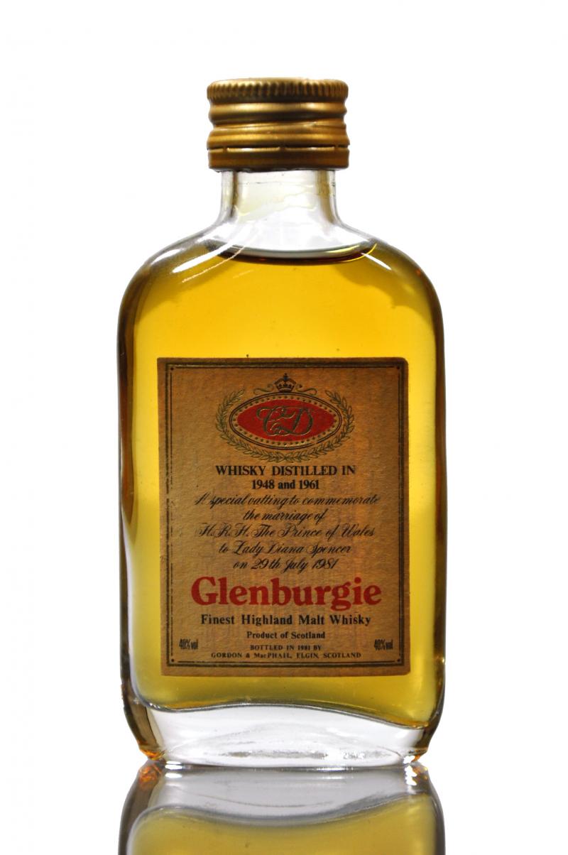 Glenburgie Royal Marriage 1948 & 1961 - Gordon & MacPhail Miniature