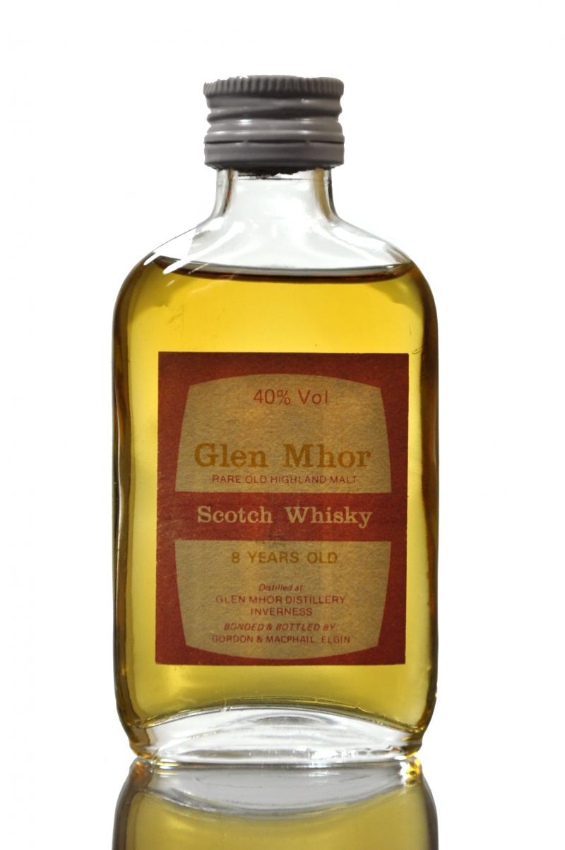 Glen Mhor 8 Year Old - Gordon & MacPhail Miniature - 1990s