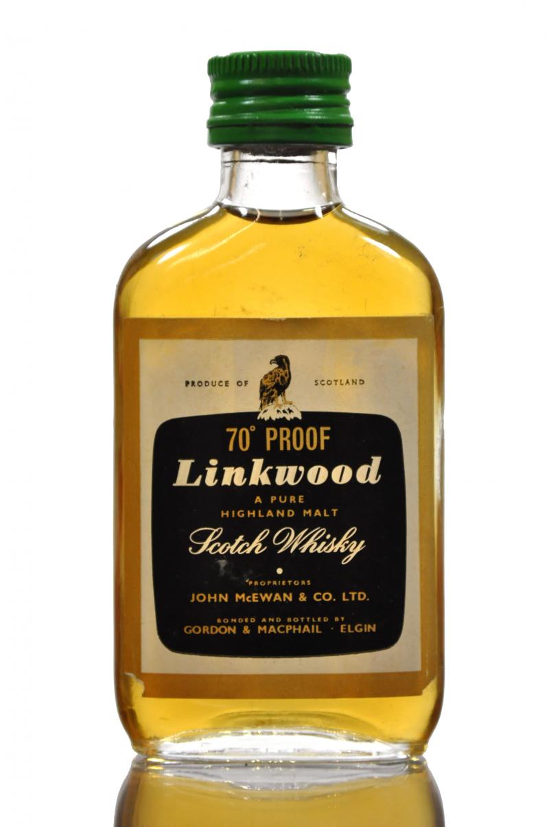 Linkwood 70 Proof - Gordon & MacPhail Miniature
