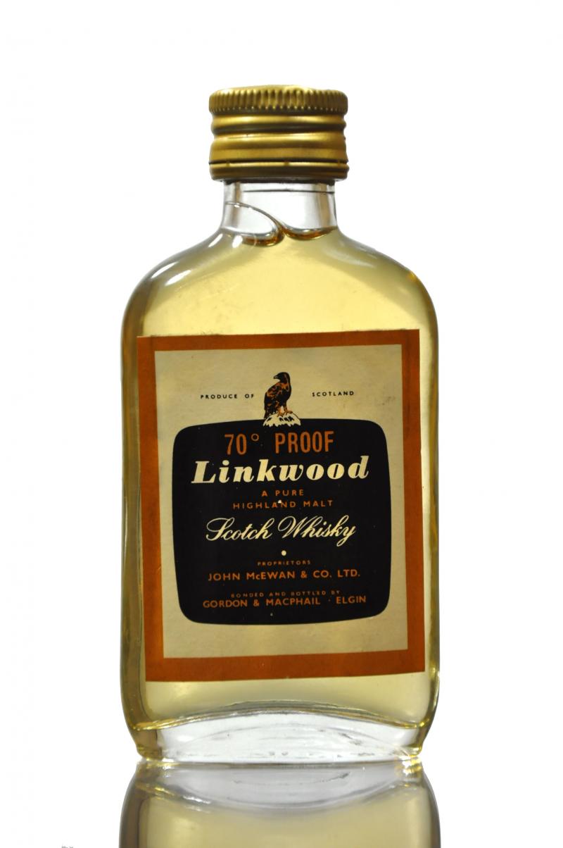 Linkwood 70 Proof - Gordon & MacPhail Miniature