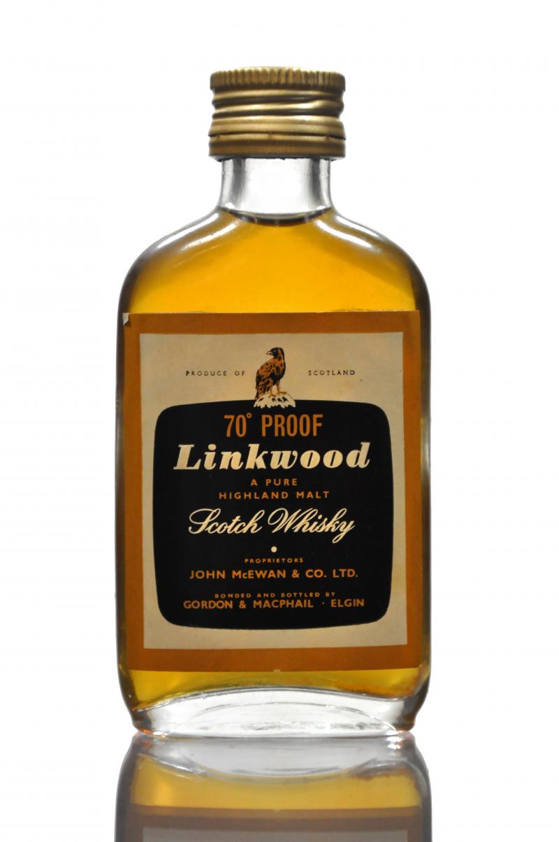 Linkwood 70 Proof - Gordon & MacPhail Miniature