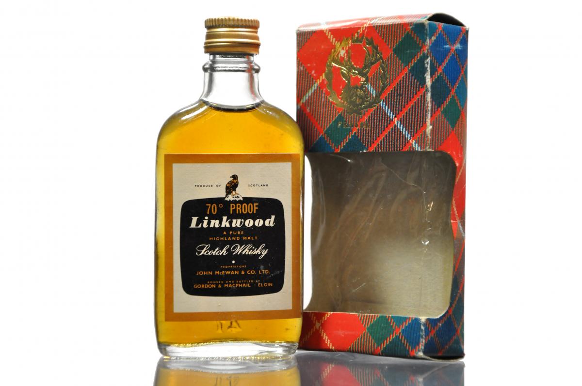 Linkwood 70 Proof - Gordon & MacPhail Miniature