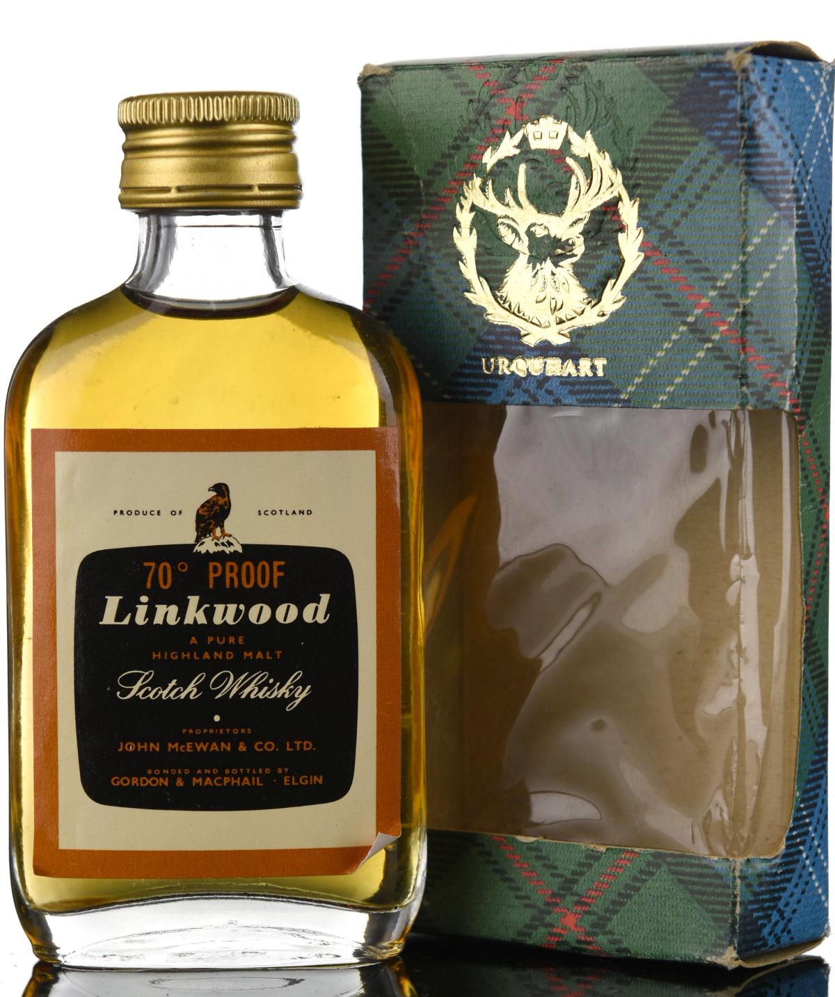 Linkwood 70 Proof - Gordon & MacPhail Miniature