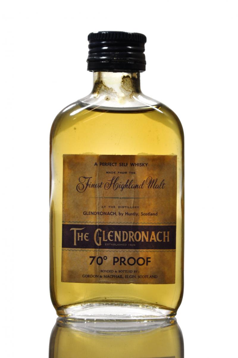 Glendronach 70 Proof - Gordon & MacPhail Miniature