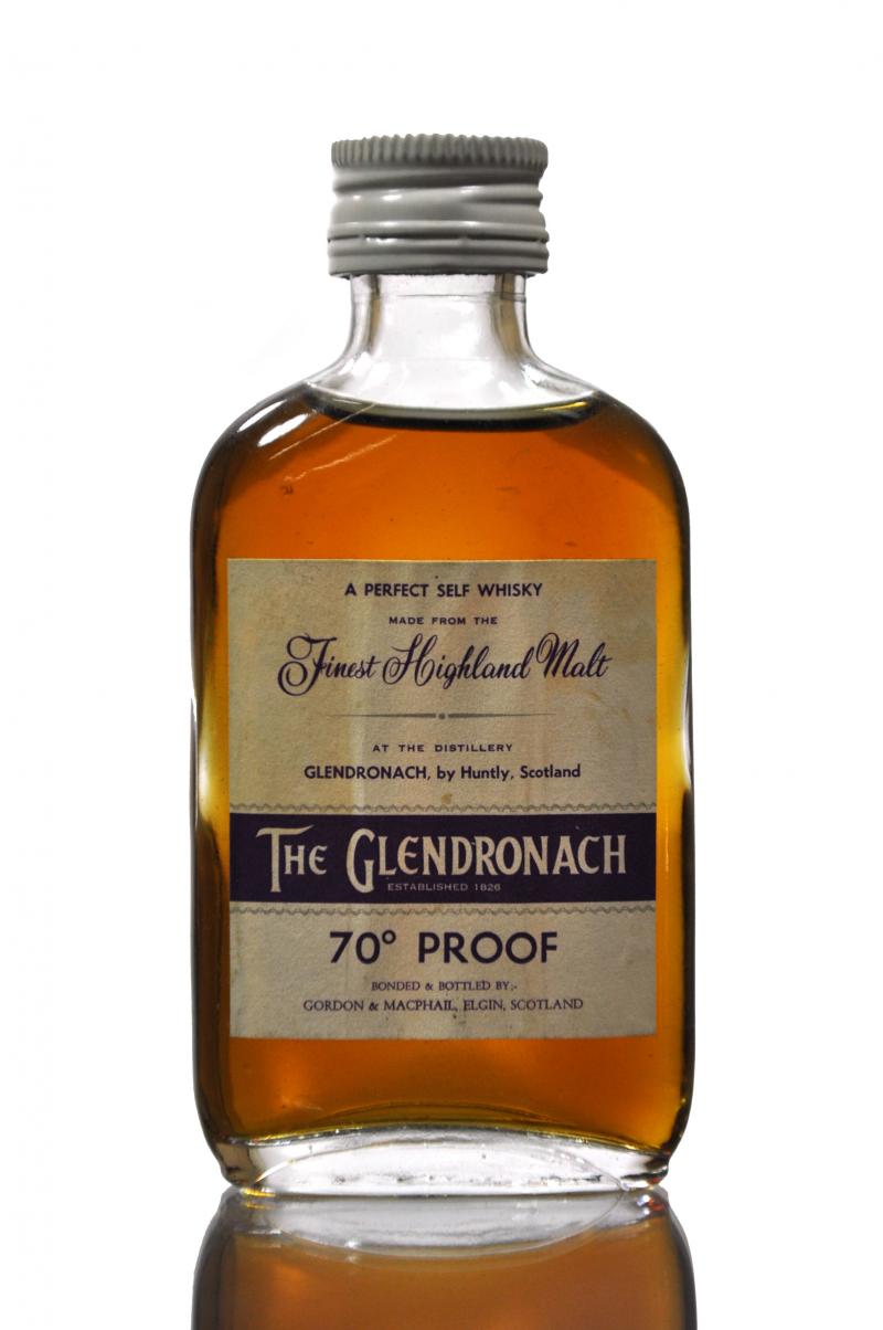 Glendronach 70 Proof - Gordon & MacPhail Miniature