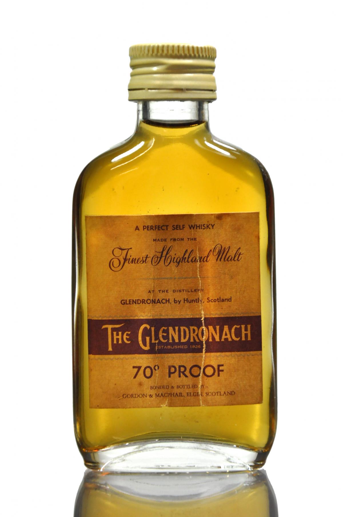 Glendronach 70 Proof - Gordon & MacPhail Miniature