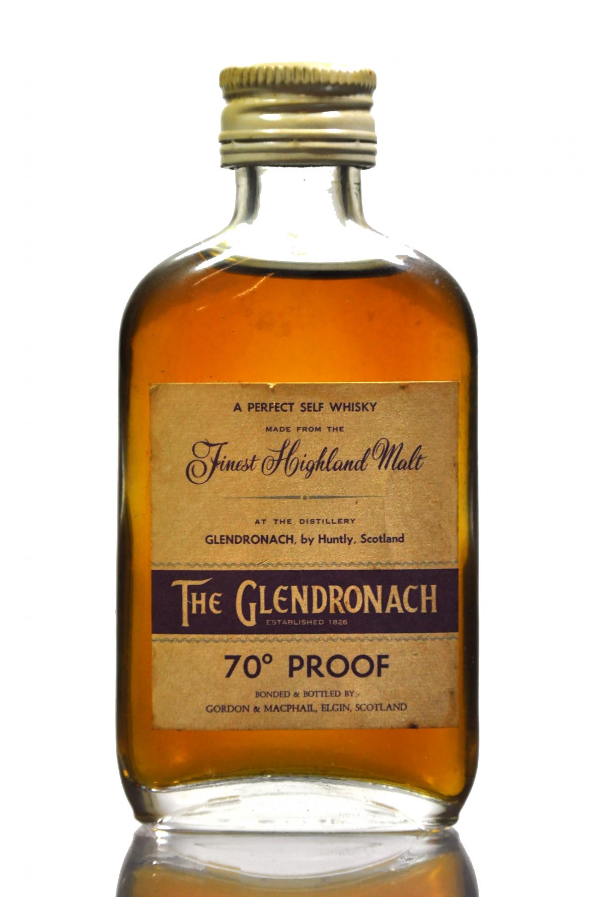 Glendronach 70 Proof - Gordon & MacPhail Miniature