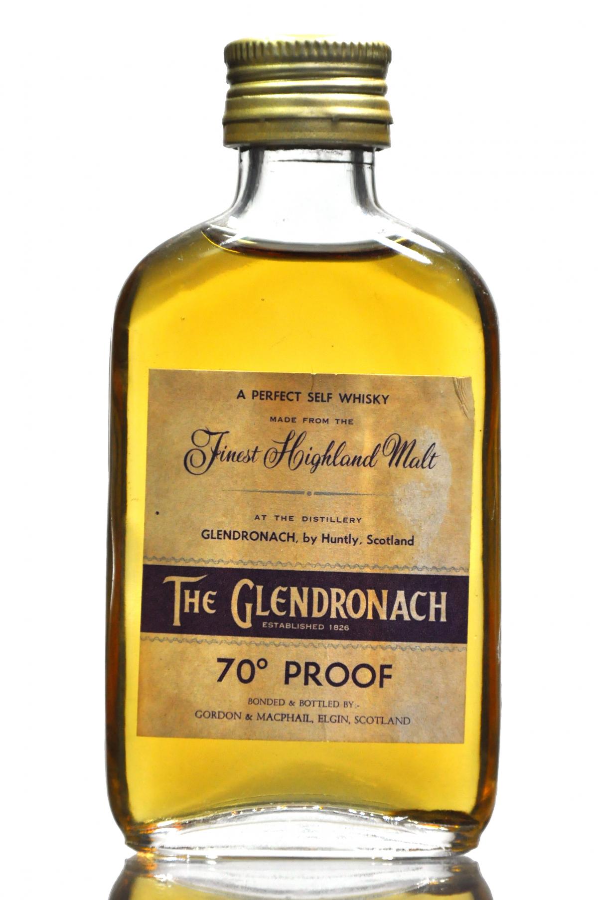 Glendronach 70 Proof - Gordon & MacPhail Miniature