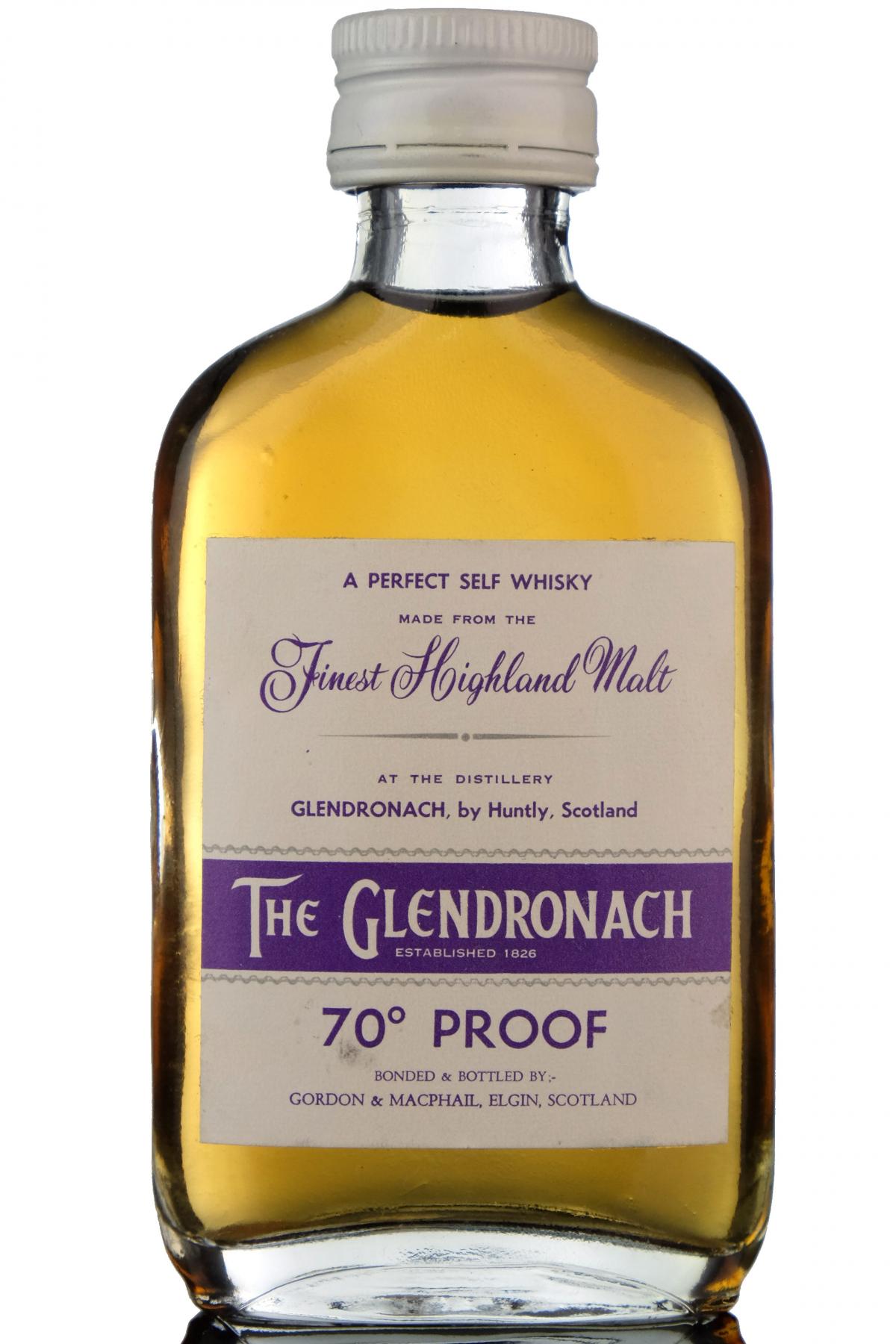 Glendronach 70 Proof - Gordon & MacPhail Miniature