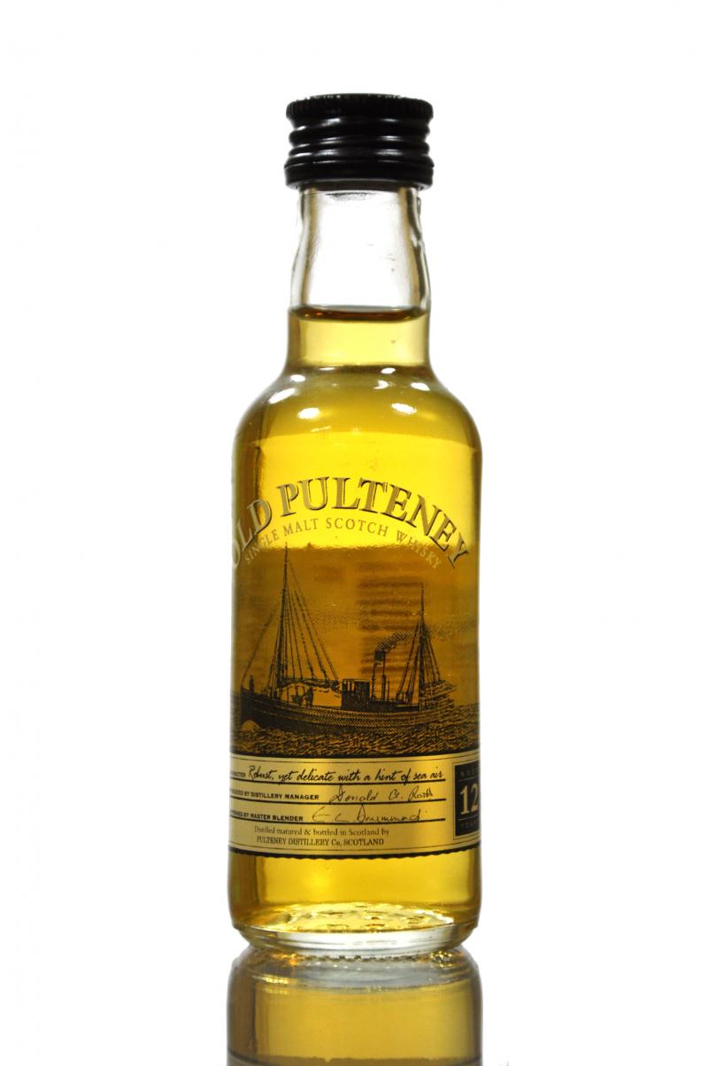 Old Pulteney 12 Year Old Miniature