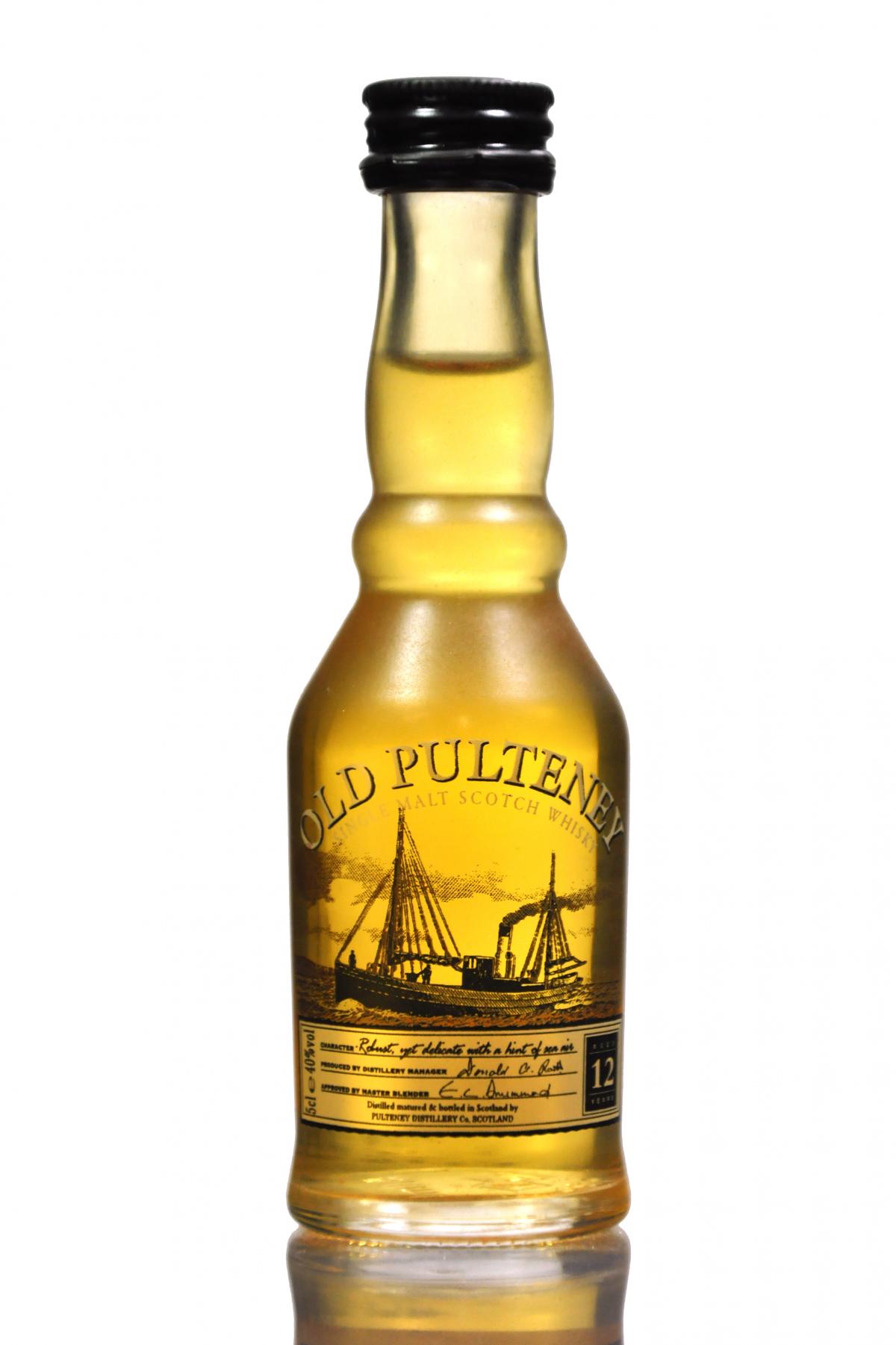 Old Pulteney 12 Year Old Miniature