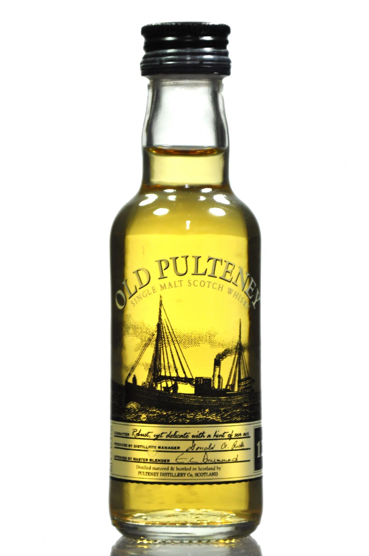 Old Pulteney 12 Year Old Miniature