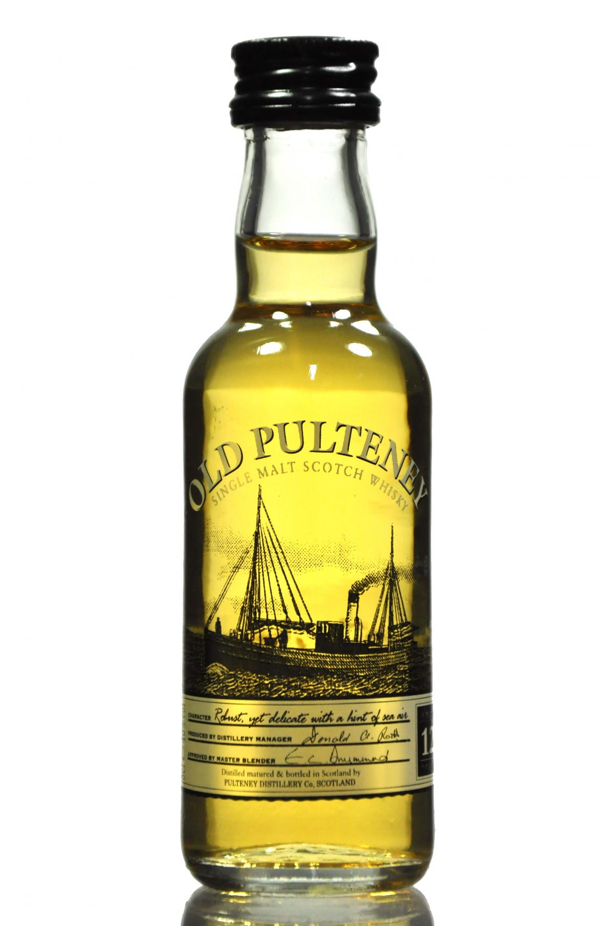 Old Pulteney 12 Year Old Miniature