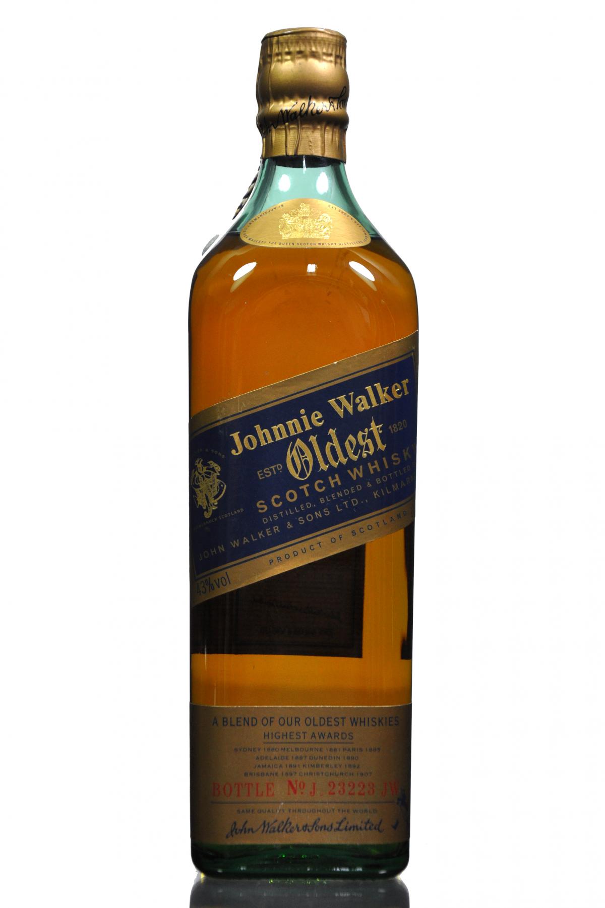 Johnnie Walker Oldest - 1980s