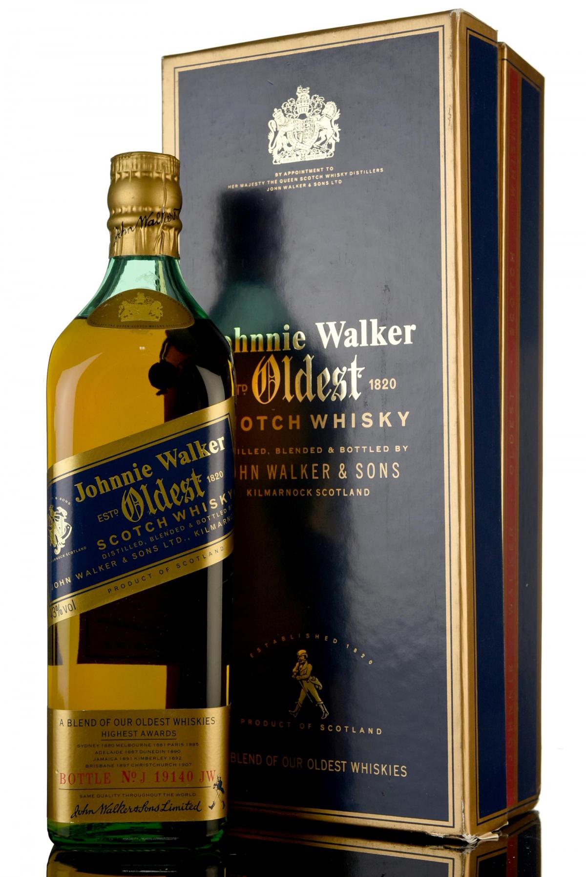 Johnnie Walker Oldest - 1980s