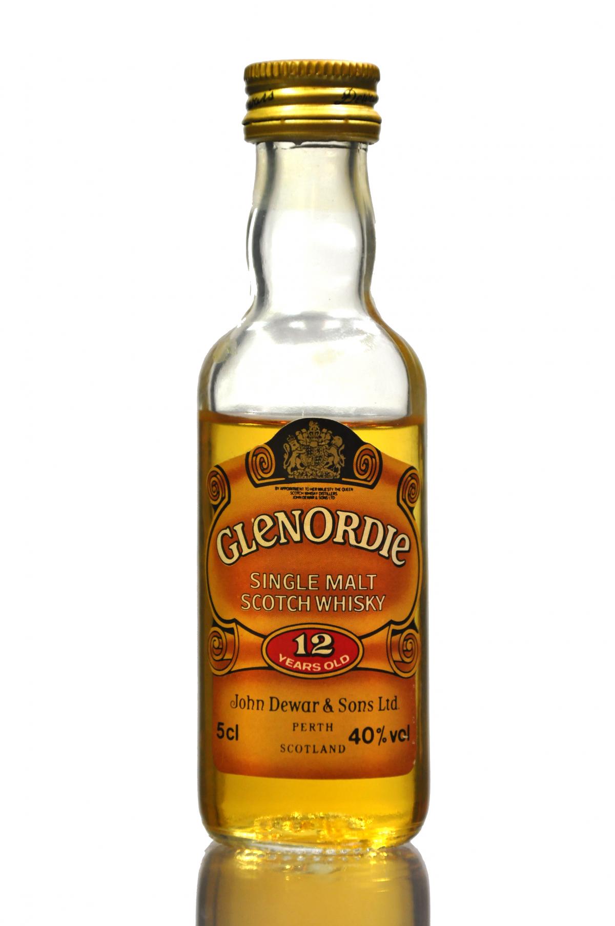 Glenordie 12 Year Old Miniature