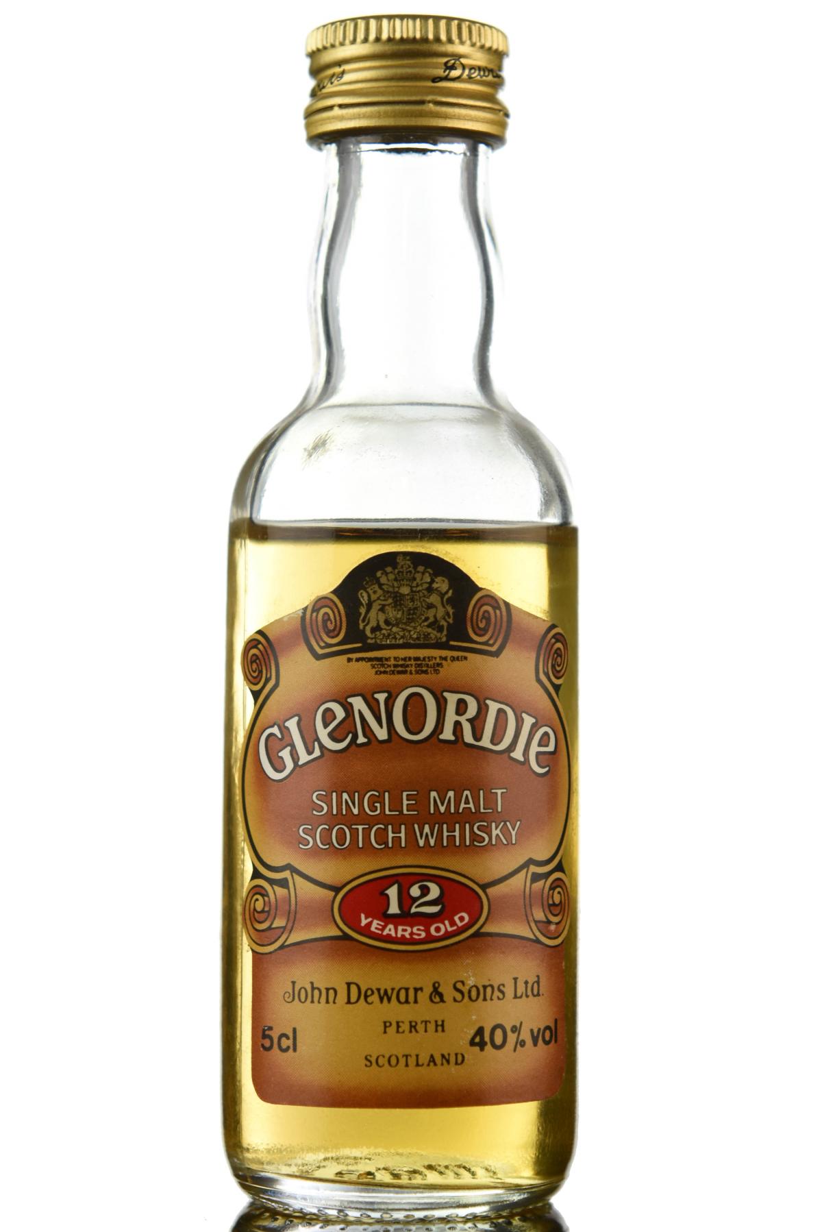 Glenordie 12 Year Old Miniature