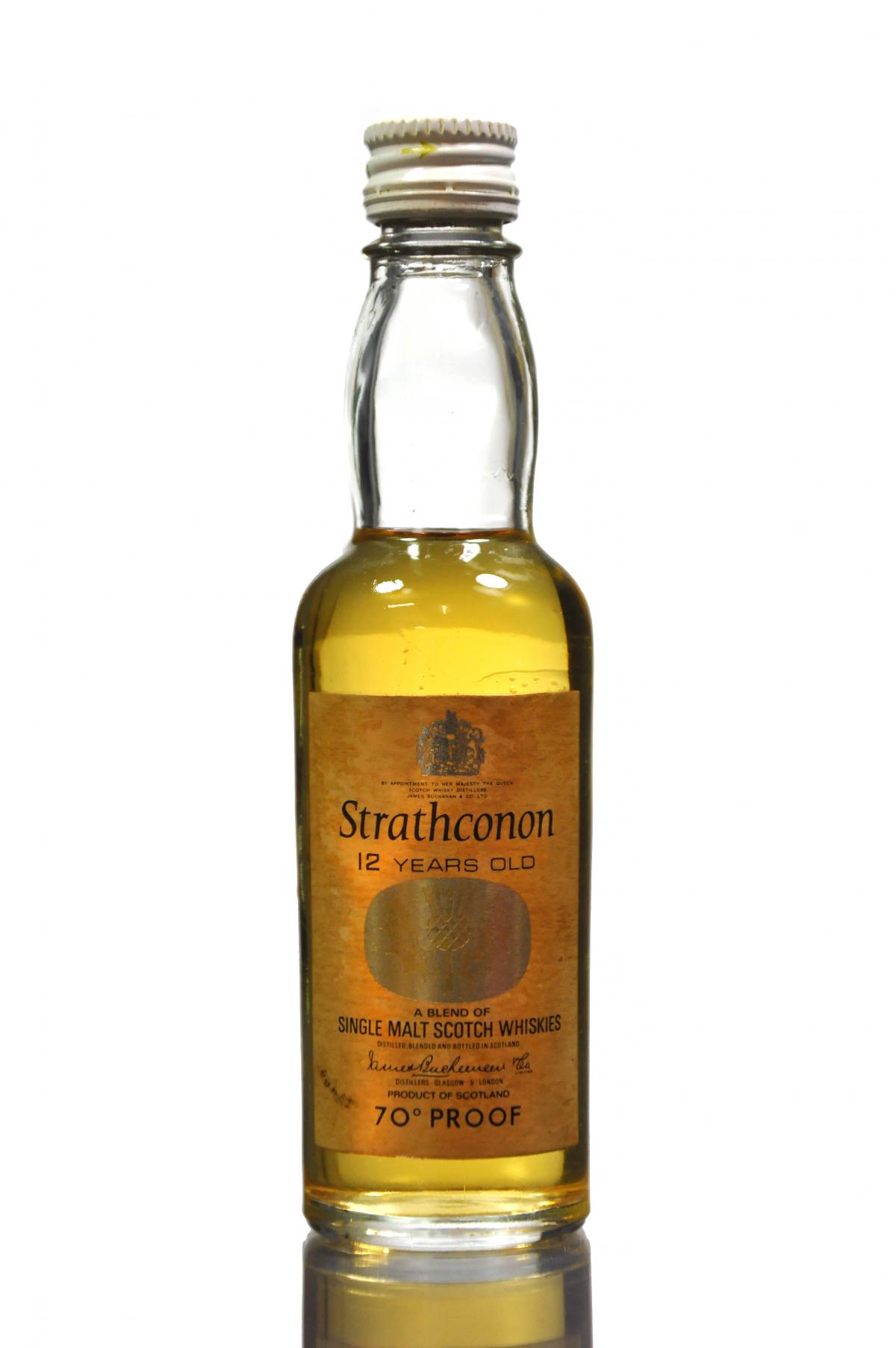 Strathconon 12 Year Old Miniature