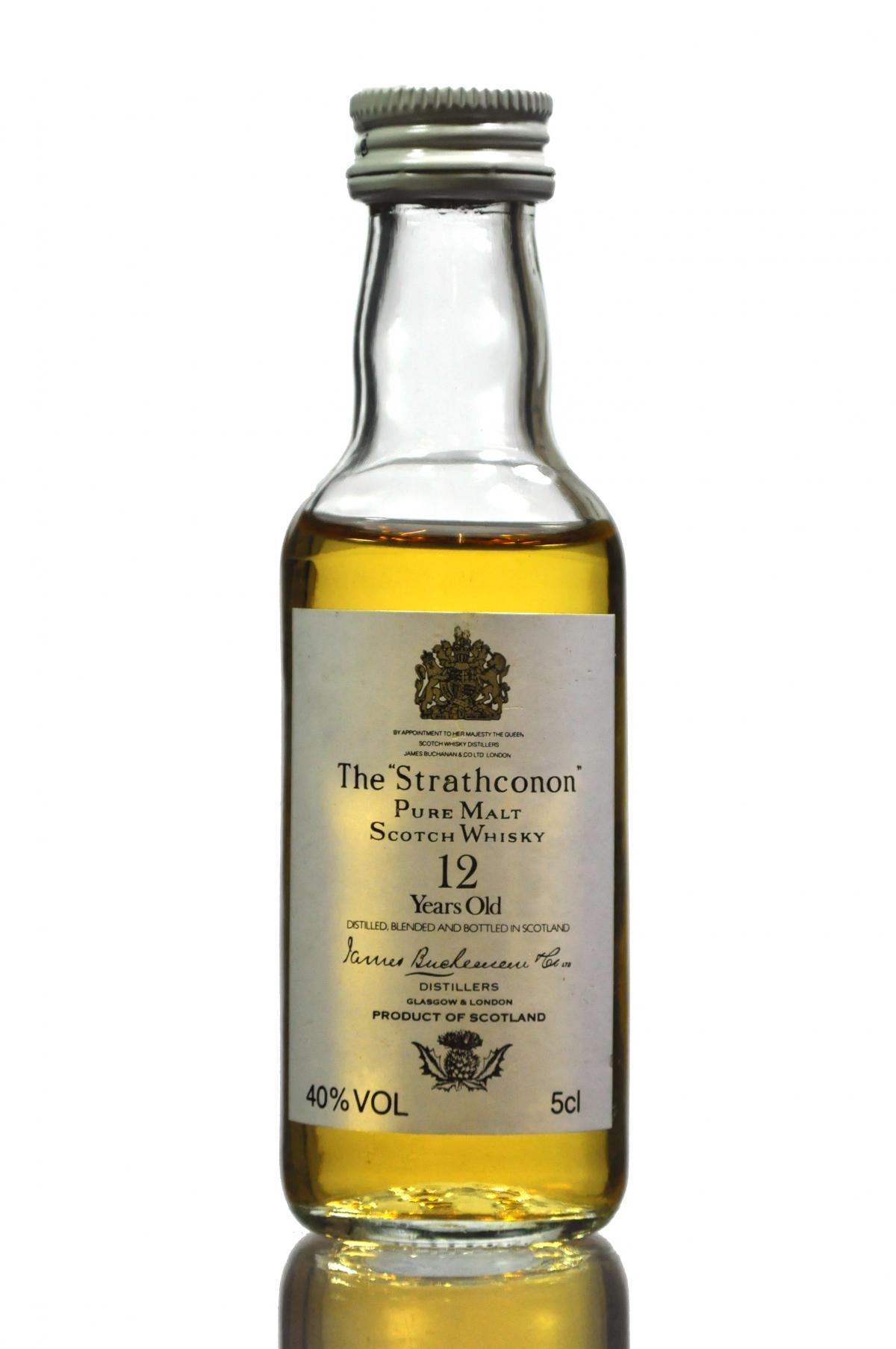 Strathconon 12 Year Old Miniature