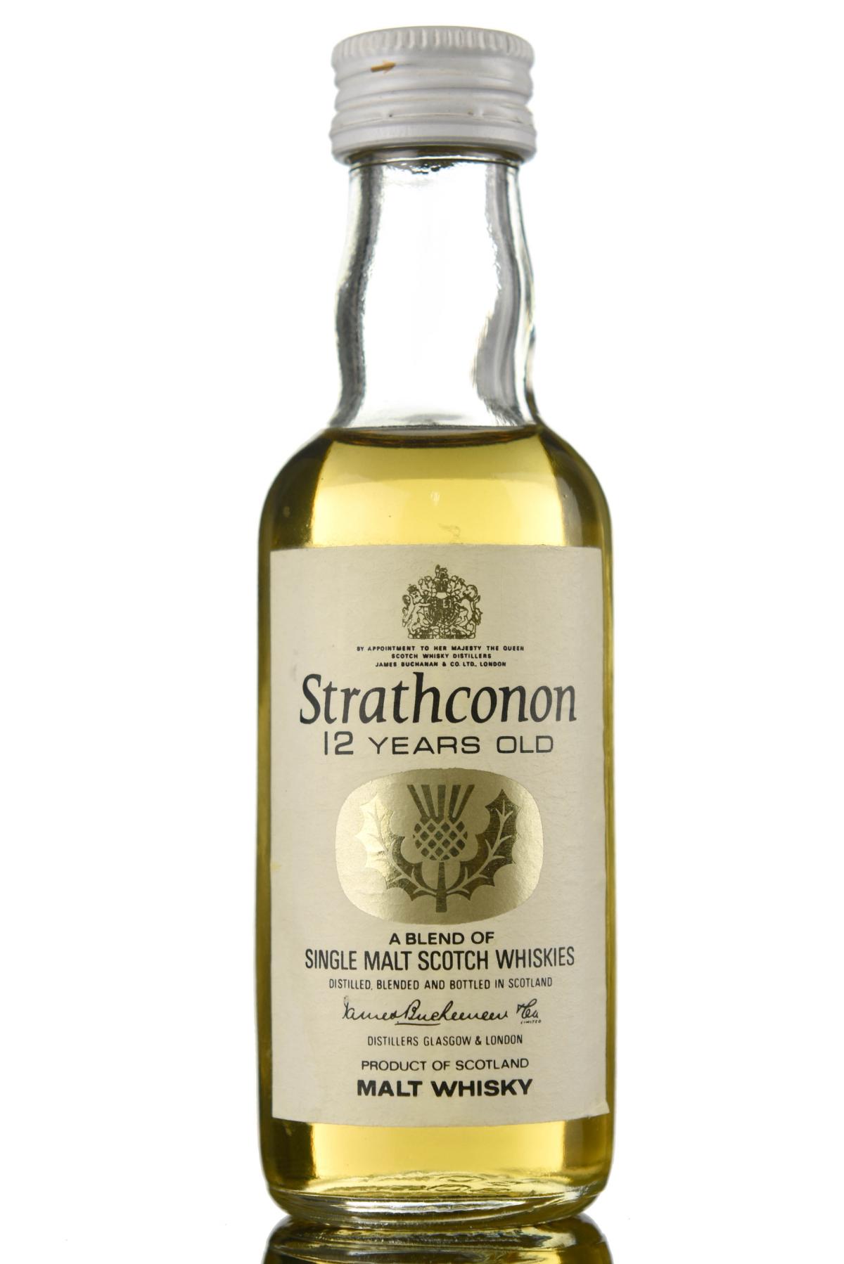 Strathconon 12 Year Old Miniature