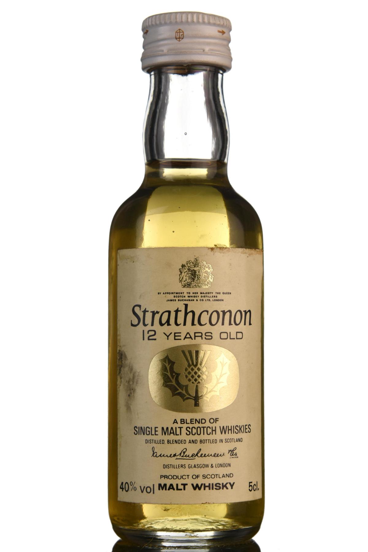 Strathconon 12 Year Old Miniature