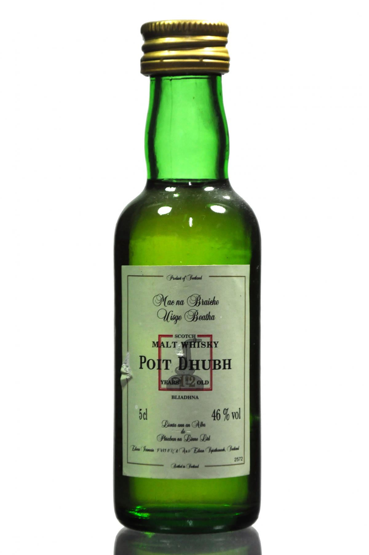 Poit Dhubh 12 Year Old Miniature