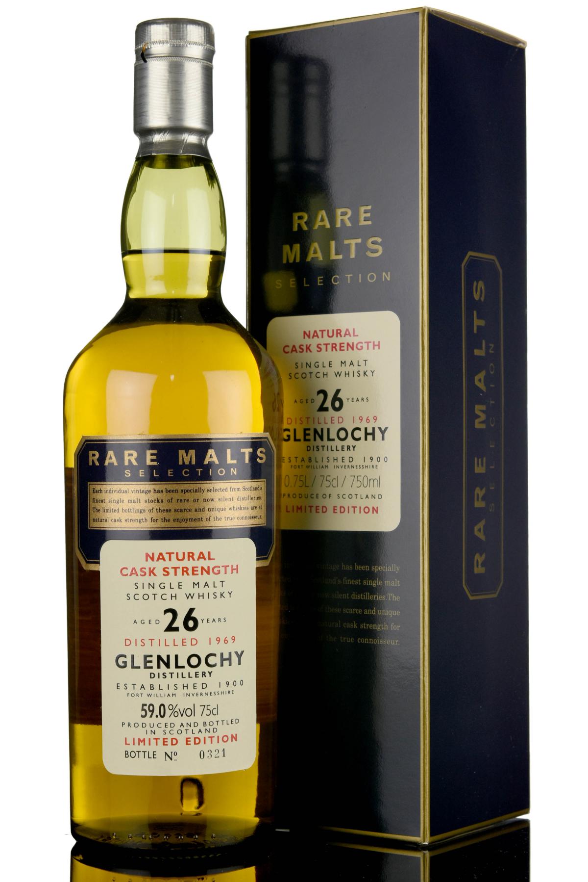 Glenlochy 1969 - 26 Year Old - Rare Malts 59.0%