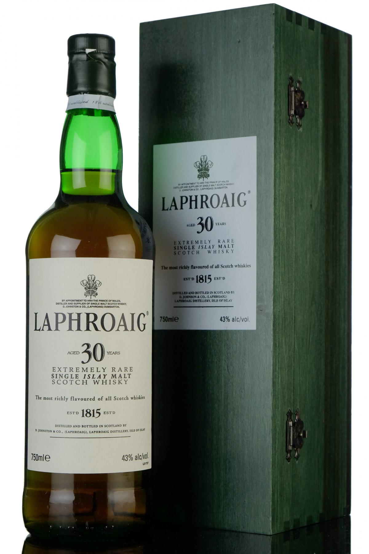 Laphroaig 30 Year Old