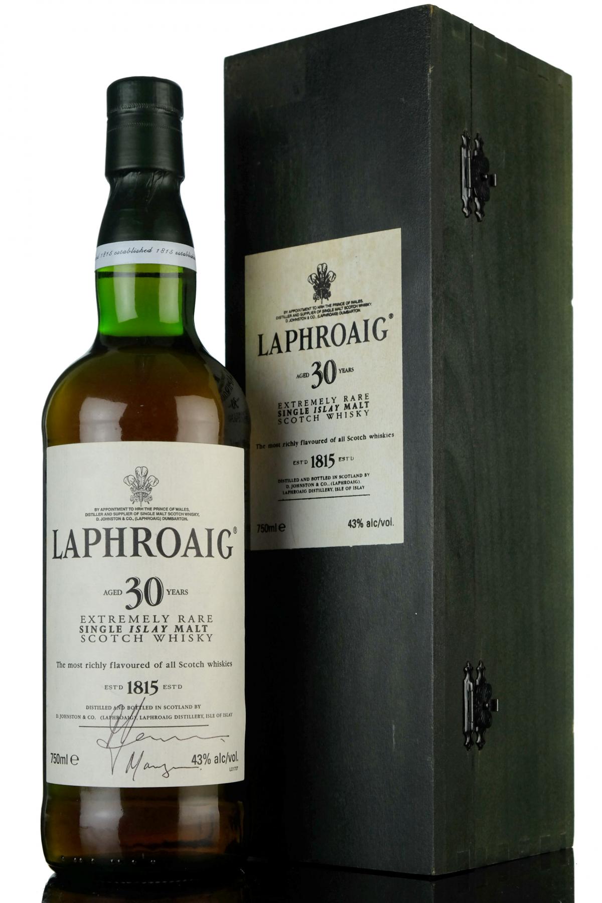 Laphroaig 30 Year Old