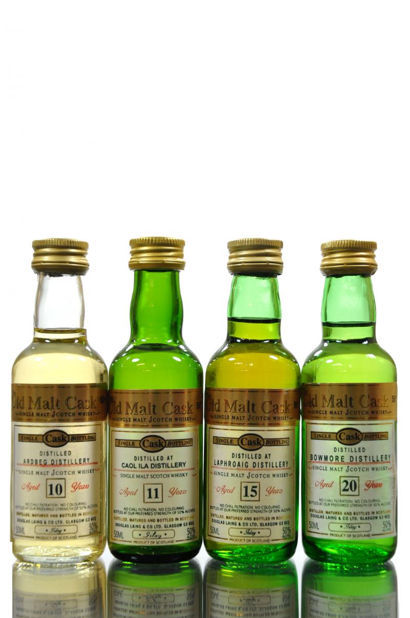 4 x Douglas Laing Old Malt Cask Miniature