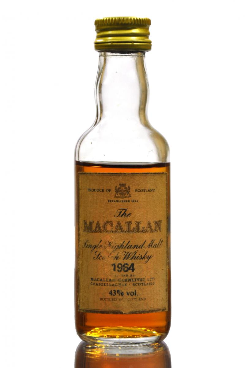 Macallan 1964 Miniature