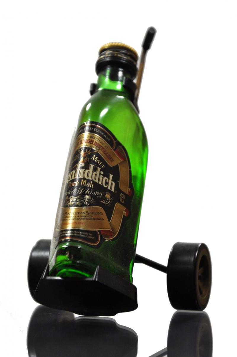 Glenfiddich Golf Trolly Miniature