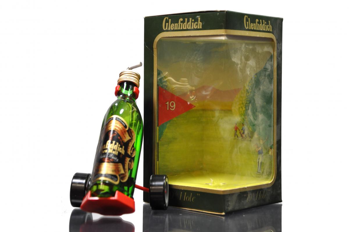 Glenfiddich Golf Trolly Miniature