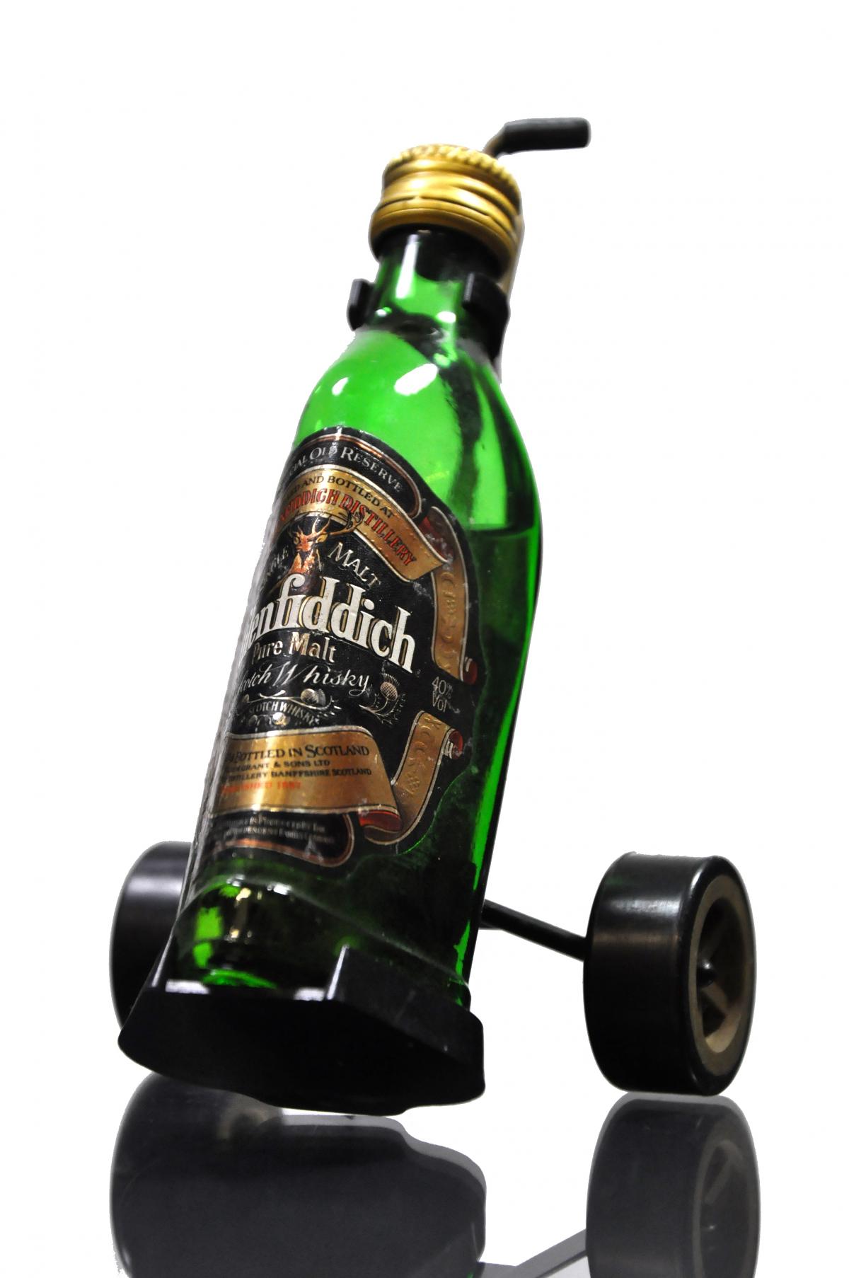 Glenfiddich Golf Trolly Miniature