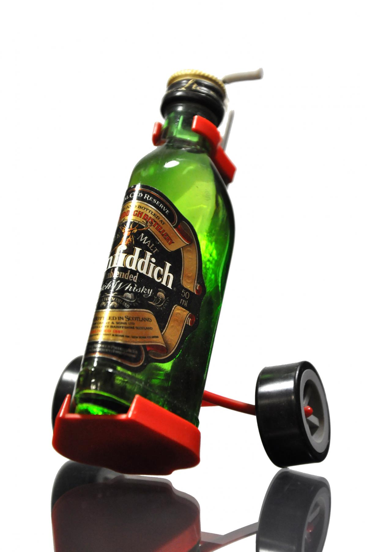 Glenfiddich Golf Trolly Miniature